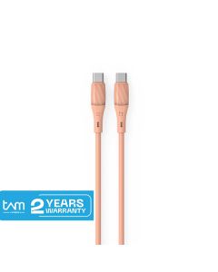 IT Trans Silica Cable C to C - Peach