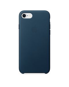 Apple Iphone 8 / 7 Leather Case - Cosmos Blue