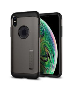 Spigen Slim Armor iPhone XS Max - Gunmetal