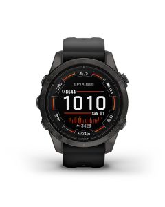 Garmin Epix Pro (Gen 2) Sapphire 42 mm - Carbon Gray DLC Titanium with Black Band