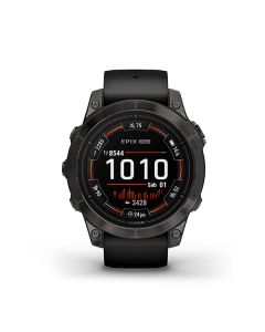 Garmin Epix Pro (Gen 2) Sapphire 47 mm - Carbon Gray DLC Titanium with Black Band