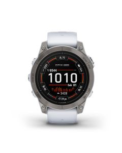 Garmin Epix Pro (Gen 2) Sapphire 47 mm - Titanium with Whitestone Band