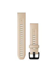 Garmin Fenix 7S QuickFit 20 Silicone Band - Limestone