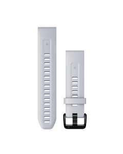Garmin Fenix 7S QuickFit 20 Silicone Band - Whitestone