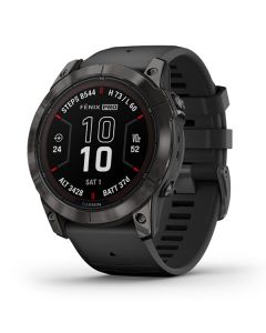 Garmin Fenix 7X Pro Sapphire Solar - Carbon Gray DLC Titanium with Black Band