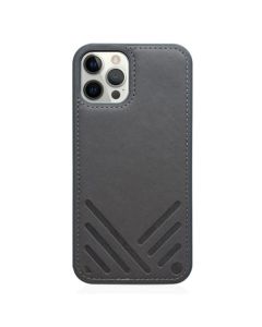 Monocozzi iPhone 12 Pro Max Leather - Charcoal