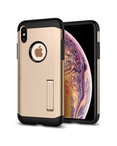 Spigen Slim Armor iPhone XS Max - Champagne Gold