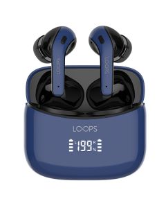 LOOPS TWS Earphone LED X03 - Blue