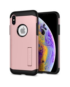 Spigen iPhone X/XS Slim Armor - Rose Gold