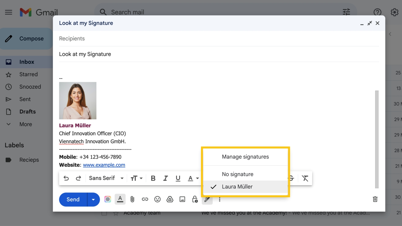 Cara Membuat Signature Email di Berbagai Platform Email