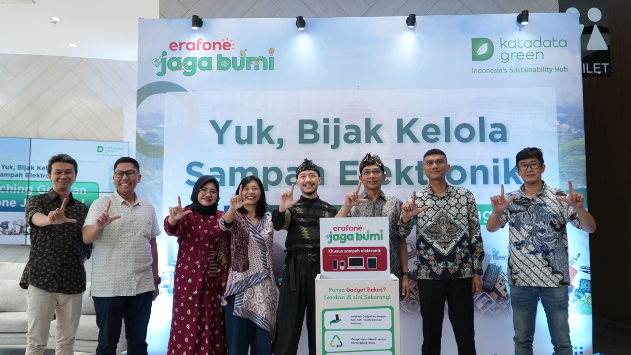 Kampanye erafone Jaga Bumi Bantu Edukasi Cara Kelola E-Waste
