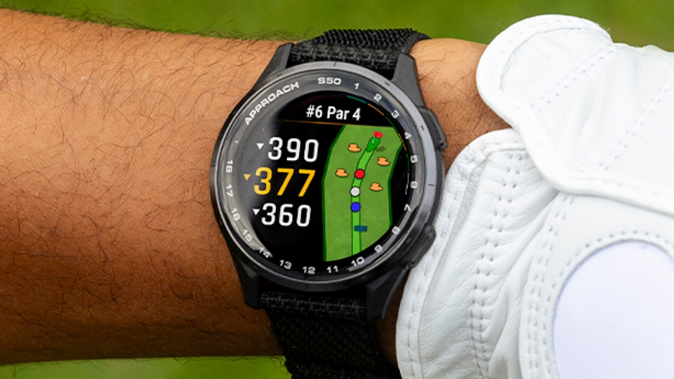 Fitur Garmin Approach S50, Smartwatch Golf Layar AMOLED