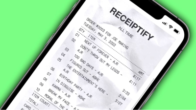 Cara Membuat Receiptify Spotify Music yang Mirip Nota Belanja