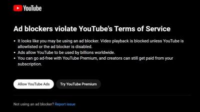 Langkah Tegas Terhadap Pengguna Youtube Adblocker, Diblokir?