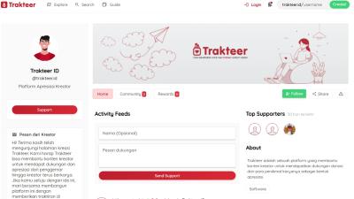 Mengenal Apa Itu Trakteer yang Dapat Menghasilkan Uang Online