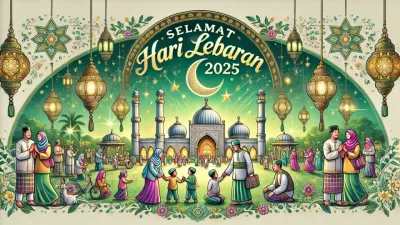 25 Kata-Kata Ucapan Idul Fitri 2025 yang Sederhana & Bermakna