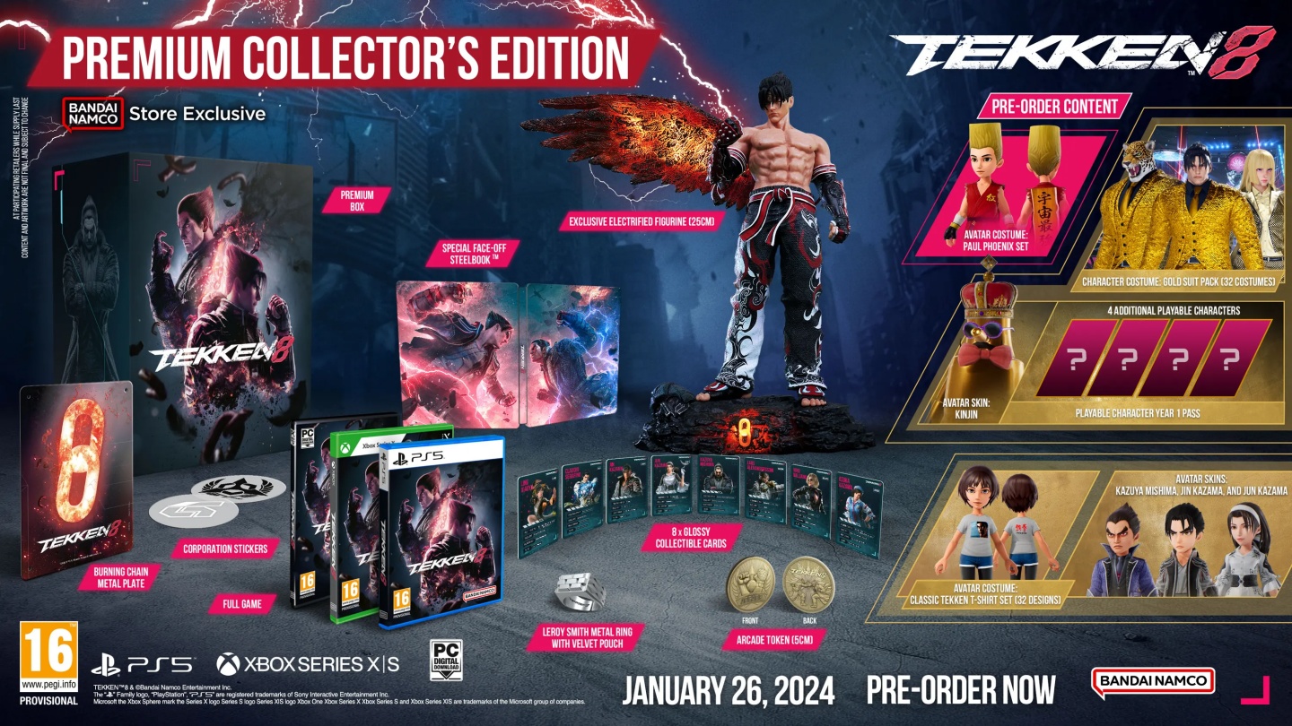 Tekken 8 Premium Collector’s Edition Bawa Banyak Konten Menarik