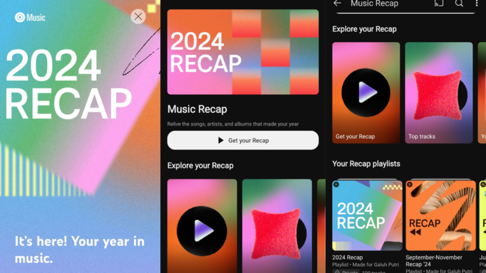 Cara Membuat YouTube Music 2024 Recap, Usung Fitur Interaktif!