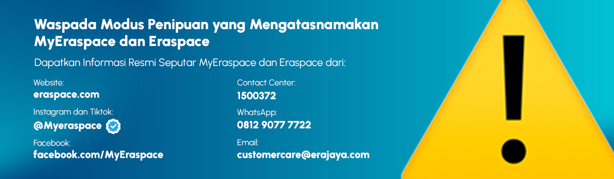 Eraspace - Informasi Penipuan